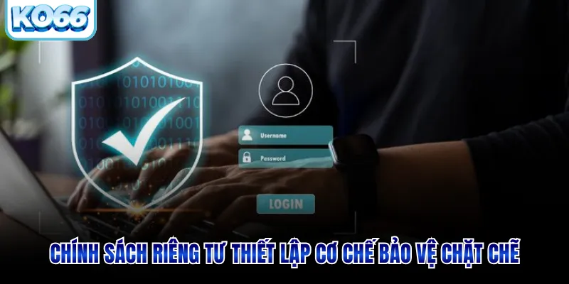 Chính sách riêng tư thiết lập cơ chế bảo vệ chặt chẽ