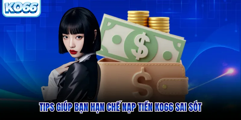 Tips giúp bạn hạn chế nạp tiền KO66 sai sót