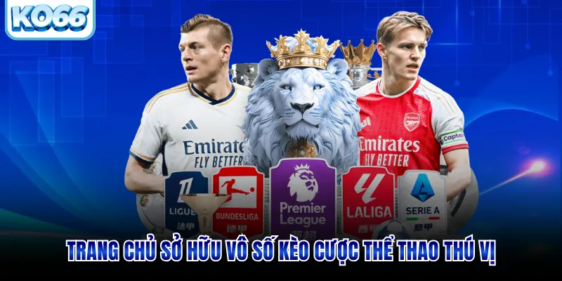 Trang chủ sở hữu vô số kèo cược thể thao thú vị